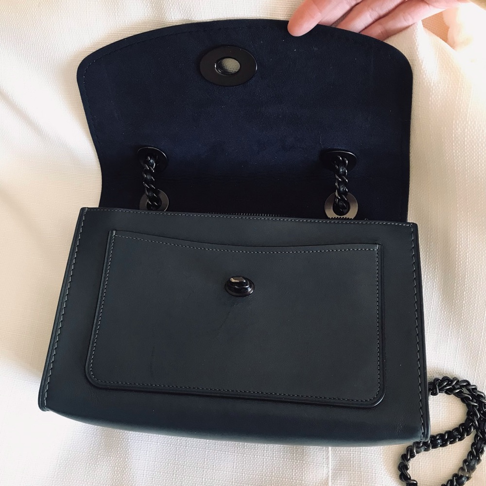 Coach Dark Pine Green Crossbody Bag - Picture 7 of 16